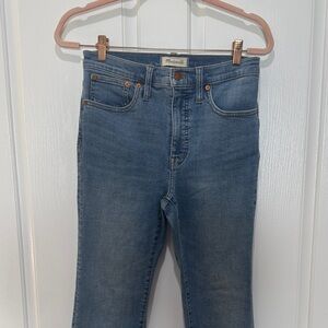 Madewell bootcut Blue Jeans